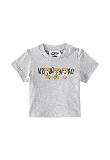 T-shirt Teddy Bear in jersey di cotone