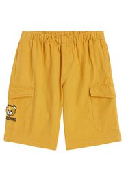 Shorts cargo Teddy Bear in misto cotone