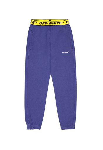 Pantaloni sportivi in jersey di cotone