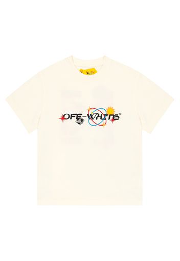 T-shirt in cotone con logo