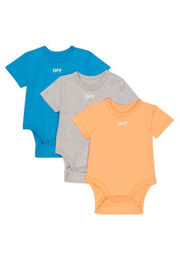 Baby - Set di 3 body in cotone