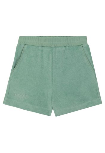 Shorts in spugna di cotone