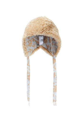 Cappello in shearling sintetico