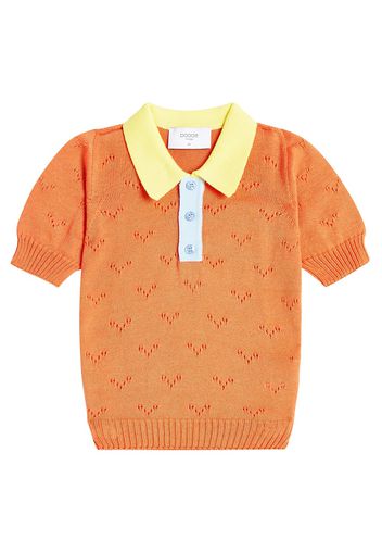 Polo Wave in maglia di cotone