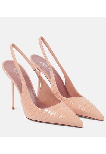 Pumps slingback Lidia in pelle