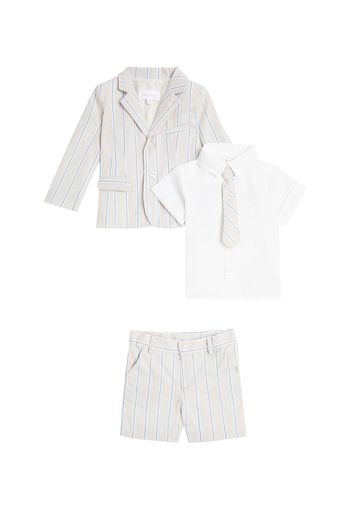 Baby - Camicia, shorts, giacca e cravatta