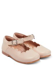 Ballerine in pelle