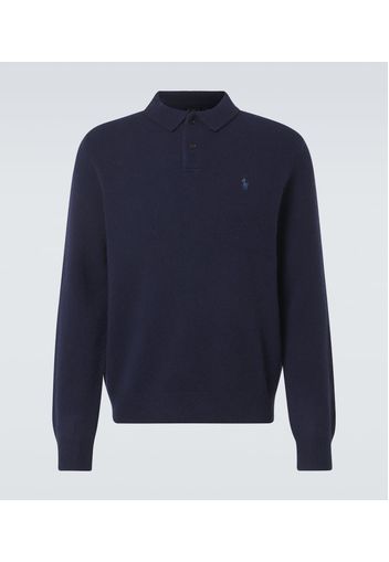 Polo in lana e cashmere