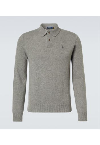 Polo in lana e cashmere