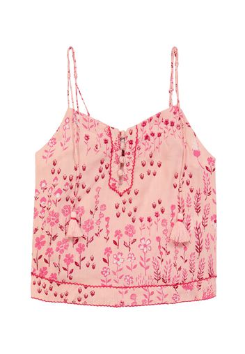 Camisole Mara con stampa floreale