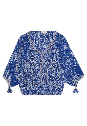 Blusa Ariel con stampa floreale