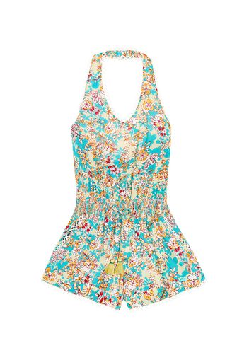 Jumpsuit corta Beth con stampa floreale