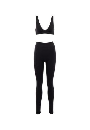 Top sportivo e leggings