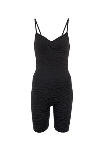 Jumpsuit corta Spirited in jacquard