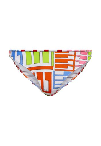 Slip bikini con stampa