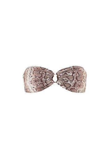 Esclusiva Mytheresa - Top bikini Brigitte a stampa