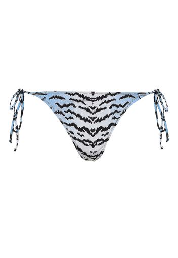 Esclusiva Mytheresa - Slip bikini Love a stampa