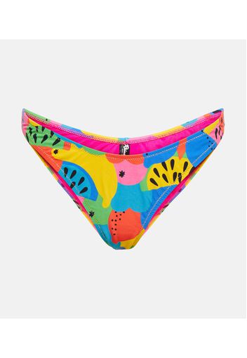 Slip bikini Brigitte con stampa