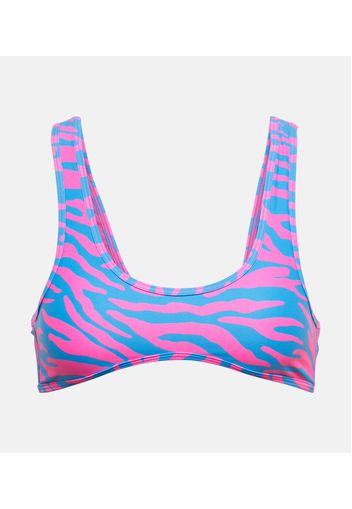 Top bikini Coolio con stampa