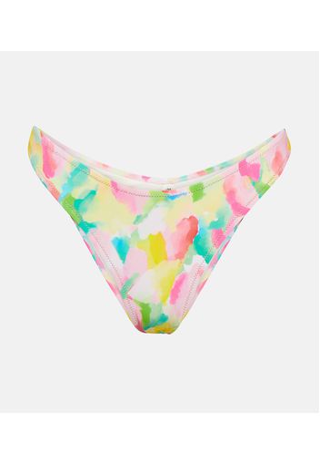 Slip bikini Brigitte con stampa