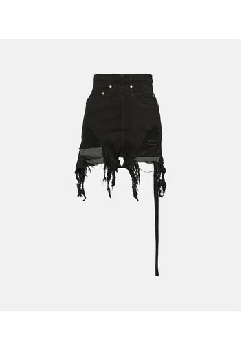 DRKSHDW - Shorts di jeans a vita alta