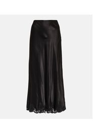 Gonna midi con pizzo