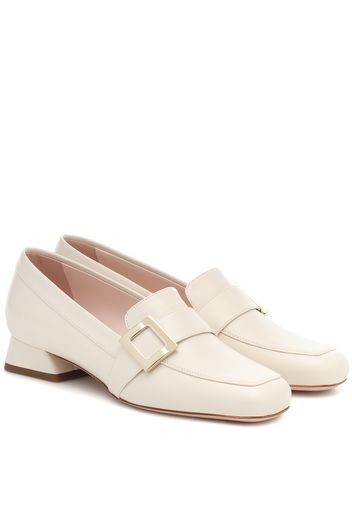 Pumps mocassini Belle Vivier in pelle