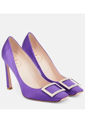 Pumps Trompette in raso