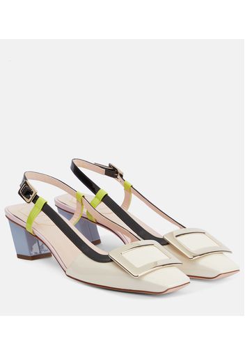 Pumps slingback Belle Vivier in vernice