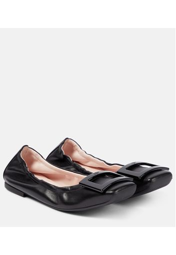 Ballerine Viv' Pockette in pelle