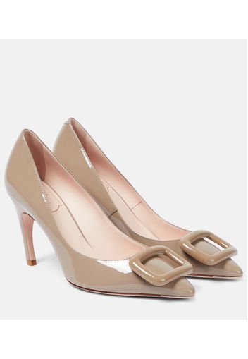 Pumps con plateau Viv’ Choc in vernice