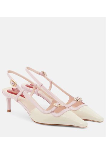 Pumps slingback Viv’ Canard in vernice