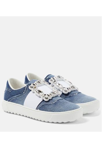 Sneakers Very Vivier in denim