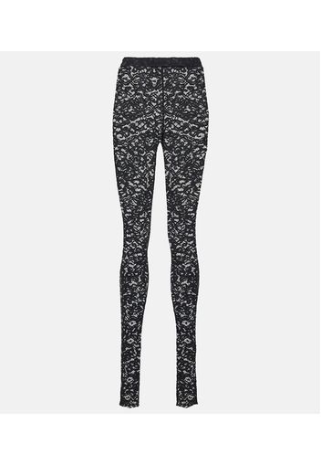 Leggings in pizzo