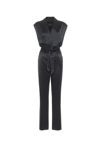 Jumpsuit Cynthia in seta charmeuse