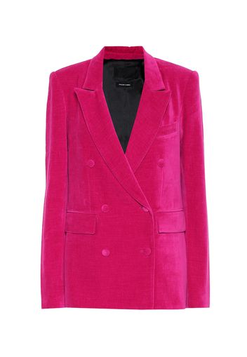 Blazer Clark in velluto di cotone