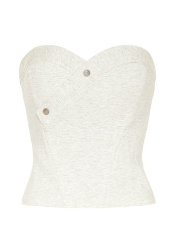 Top bustier Kala in cotone