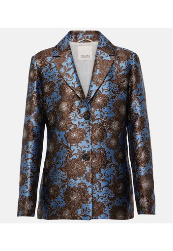 Blazer Kate in jacquard floreale