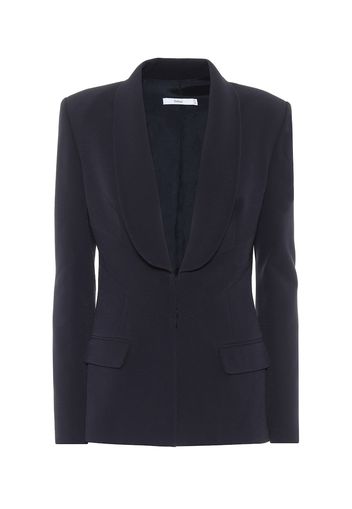 Blazer in crÃªpe stretch