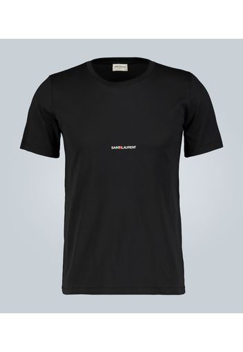 T-shirt in cotone con logo