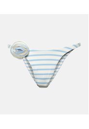 Slip bikini Rose con applicazioni