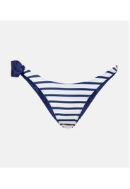 Slip bikini Rose 90s con applicazione floreale