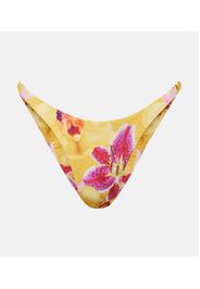 Slip bikini anni ‘90 con stampa floreale