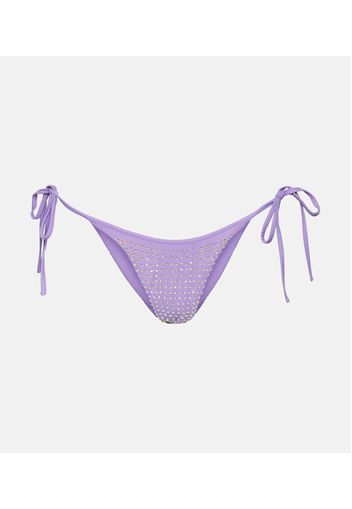 Slip bikini con decorazione