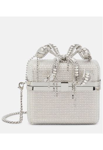 Borsa The Bow Micro con cristalli