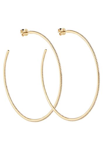 Orecchini a cerchio XL in oro 18kt