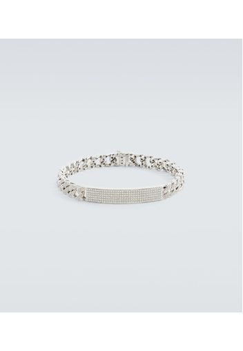 Bracciale in oro bianco 18kt con diamanti