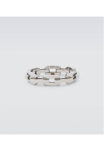 Anello Mini Deco Link in oro bianco 18kt