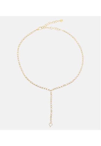 Collana Heart in oro 18kt con diamanti