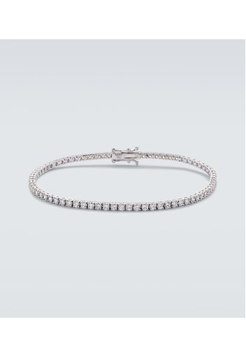 Bracciale in oro bianco 18kt con diamanti